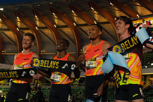 Athletics: US quartet breaks distance medley relay world record in Eugene | Athletics: US quartet breaks distance medley relay world record in Eugene