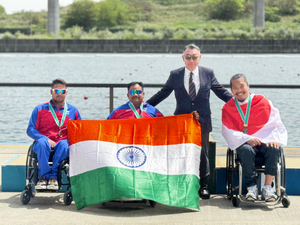 Indian Para-Canoeist Jaideep dominates in Asian Championship at Tokyo, wins gold medal | Indian Para-Canoeist Jaideep dominates in Asian Championship at Tokyo, wins gold medal