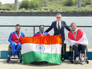 Indian Para-Canoeist Jaideep dominates in Asian Championship at Tokyo, wins gold medal | Indian Para-Canoeist Jaideep dominates in Asian Championship at Tokyo, wins gold medal Indian Para-Canoeist Jaideep dominates in Asian Championship at Tokyo, wins gold medal | Indian Para-Canoeist Jaideep dominates in Asian Championship at Tokyo, wins gold medal