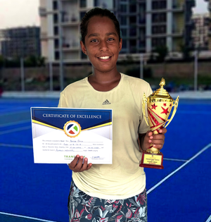Aahida completes a dream run at AITA U-18 | Aahida completes a dream run at AITA U-18 Aahida completes a dream run at AITA U-18 | Aahida completes a dream run at AITA U-18