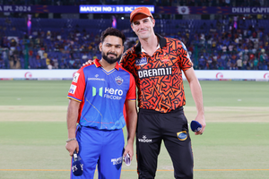 IPL 2024: Nortje, Lalit come in as DC elect to bowl first against unchanged SRH | IPL 2024: Nortje, Lalit come in as DC elect to bowl first against unchanged SRH IPL 2024: Nortje, Lalit come in as DC elect to bowl first against unchanged SRH | IPL 2024: Nortje, Lalit come in as DC elect to bowl first against unchanged SRH