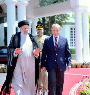 Iranian President Ebrahim Raisi lands in Islamabad on three-day visit | Iranian President Ebrahim Raisi lands in Islamabad on three-day visit