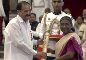 Two distinguished sons of Andhra receive Padma Vibhushan | Two distinguished sons of Andhra receive Padma Vibhushan
