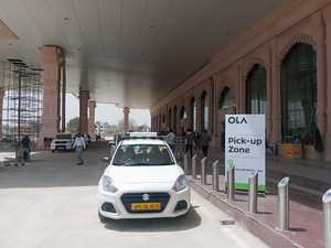 Ola becomes 1st to launch ride-hailing operations at Ayodhya Airport | Ola becomes 1st to launch ride-hailing operations at Ayodhya Airport