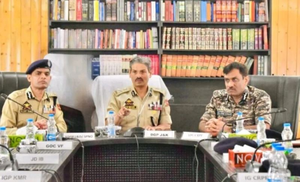 J&K DGP reviews security preparedness for LS polls | J&K DGP reviews security preparedness for LS polls