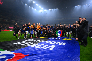 Inter celebrate 20th Serie A title in Milan Derby | Inter celebrate 20th Serie A title in Milan Derby