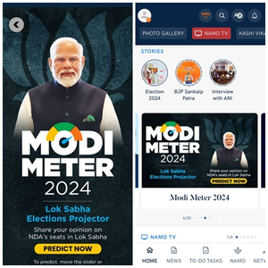 ‘Modi Meter’ on NaMo App to gauge pulse of nation, users can predict NDA’s numbers | ‘Modi Meter’ on NaMo App to gauge pulse of nation, users can predict NDA’s numbers