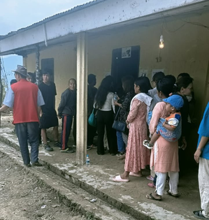 Repolling underway in eight polling stations in Arunachal amid heavy security | Repolling underway in eight polling stations in Arunachal amid heavy security