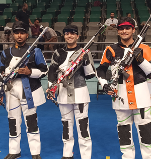 Arjun breaches Air Rifle world record in Olympic Selection Trials | Arjun breaches Air Rifle world record in Olympic Selection Trials