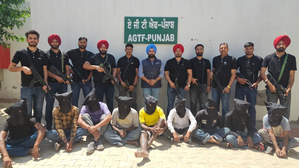 Gangster Raju Shooter, 10 aides held by Punjab Police in 48-hour operation | Gangster Raju Shooter, 10 aides held by Punjab Police in 48-hour operation
