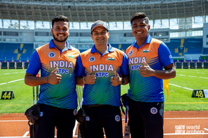 Archery WC: Indian men’s compound and mixed team win gold | Archery WC: Indian men’s compound and mixed team win gold
