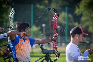 Archery WC: Priyansh bags silver in men's individual compound event | Archery WC: Priyansh bags silver in men's individual compound event
