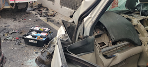 Three injured as Jaguar crashes into vehicles in Delhi Cantonment, accused held | Three injured as Jaguar crashes into vehicles in Delhi Cantonment, accused held Three injured as Jaguar crashes into vehicles in Delhi Cantonment, accused held | Three injured as Jaguar crashes into vehicles in Delhi Cantonment, accused held