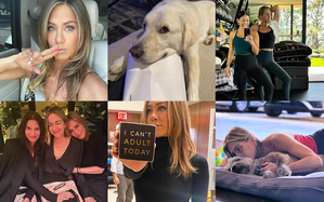 Jennifer Aniston shares puppy pictures, workout photos from Instagram photo dump | Jennifer Aniston shares puppy pictures, workout photos from Instagram photo dump
