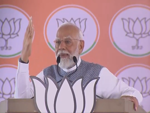 Decision to build Ram Mandir in Ayodhya should have been taken on next day of Independence, PM Modi says in K'taka | Decision to build Ram Mandir in Ayodhya should have been taken on next day of Independence, PM Modi says in K'taka