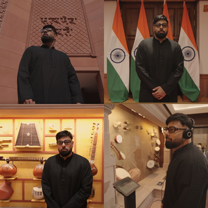 Badshah visits Parliament, hails celebration of India's cultural heritage | Badshah visits Parliament, hails celebration of India's cultural heritage