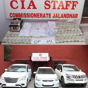 Punjab Police seize 48 kg heroin, arrest three operatives of international drug syndicate | Punjab Police seize 48 kg heroin, arrest three operatives of international drug syndicate