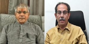 Will you continue with INDIA-MVA post-polls: Prakash Ambedkar to Uddhav Thackeray | Will you continue with INDIA-MVA post-polls: Prakash Ambedkar to Uddhav Thackeray