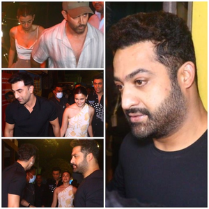 NTR Jr in Mumbai for 'War 2' shoot, bonds with KJo, Ranbir, Alia, Hrithik | NTR Jr in Mumbai for 'War 2' shoot, bonds with KJo, Ranbir, Alia, Hrithik NTR Jr in Mumbai for 'War 2' shoot, bonds with KJo, Ranbir, Alia, Hrithik | NTR Jr in Mumbai for 'War 2' shoot, bonds with KJo, Ranbir, Alia, Hrithik