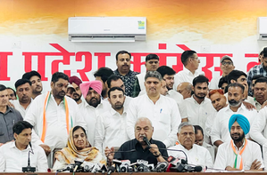 JJP's former Haryana chief, other leaders join Congress | JJP's former Haryana chief, other leaders join Congress