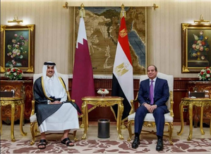 Leaders of Egypt, Qatar pledge to resume peace efforts in Gaza | Leaders of Egypt, Qatar pledge to resume peace efforts in Gaza
