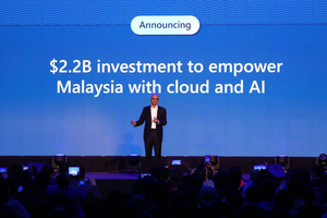 Microsoft to invest $2.2 bn to fuel Malaysia's cloud, AI transformation | Microsoft to invest $2.2 bn to fuel Malaysia's cloud, AI transformation