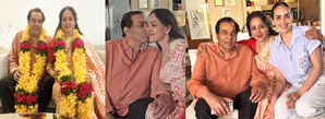 Hema Malini shares glimpses of her anniversary celebrations with Dharmendra at home | Hema Malini shares glimpses of her anniversary celebrations with Dharmendra at home Hema Malini shares glimpses of her anniversary celebrations with Dharmendra at home | Hema Malini shares glimpses of her anniversary celebrations with Dharmendra at home