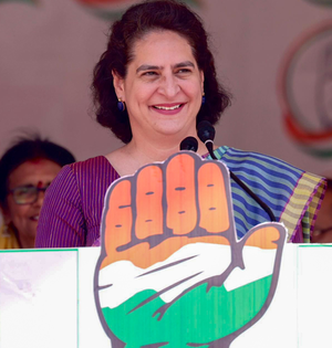 Congress' ideology is based on Hinduism: Priyanka Gandhi | Congress' ideology is based on Hinduism: Priyanka Gandhi