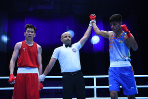 India’s Akash, Vishvanath, Nikhil and Preet storm into finals of Asian U-22 & Youth Boxing | India’s Akash, Vishvanath, Nikhil and Preet storm into finals of Asian U-22 & Youth Boxing India’s Akash, Vishvanath, Nikhil and Preet storm into finals of Asian U-22 & Youth Boxing | India’s Akash, Vishvanath, Nikhil and Preet storm into finals of Asian U-22 & Youth Boxing