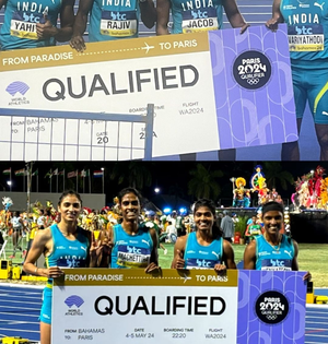 Indian relay teams book Paris 2024 berth in Bahamas | Indian relay teams book Paris 2024 berth in Bahamas Indian relay teams book Paris 2024 berth in Bahamas | Indian relay teams book Paris 2024 berth in Bahamas