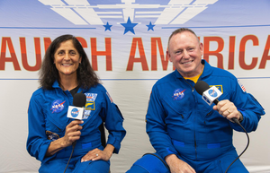 Indian-origin Sunita Williams, Butch Wilmore to fly to space on Boeing's Starliner on Tuesday | Indian-origin Sunita Williams, Butch Wilmore to fly to space on Boeing's Starliner on Tuesday Indian-origin Sunita Williams, Butch Wilmore to fly to space on Boeing's Starliner on Tuesday | Indian-origin Sunita Williams, Butch Wilmore to fly to space on Boeing's Starliner on Tuesday