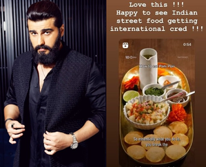 Arjun Kapoor says he is happy to see Indian food getting credit across the world | Arjun Kapoor says he is happy to see Indian food getting credit across the world Arjun Kapoor says he is happy to see Indian food getting credit across the world | Arjun Kapoor says he is happy to see Indian food getting credit across the world