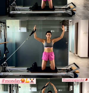 Sara Ali Khan sweats it out in gym to overcome Monday blues; drops fitness video | Sara Ali Khan sweats it out in gym to overcome Monday blues; drops fitness video Sara Ali Khan sweats it out in gym to overcome Monday blues; drops fitness video | Sara Ali Khan sweats it out in gym to overcome Monday blues; drops fitness video