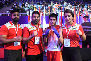 Five Indian youth boxers strike gold in Asian U-22 & Youth Boxing C'ships | Five Indian youth boxers strike gold in Asian U-22 & Youth Boxing C'ships Five Indian youth boxers strike gold in Asian U-22 & Youth Boxing C'ships | Five Indian youth boxers strike gold in Asian U-22 & Youth Boxing C'ships