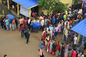 EC updates provisional figures for third phase turnout to 65.68 per cent | EC updates provisional figures for third phase turnout to 65.68 per cent EC updates provisional figures for third phase turnout to 65.68 per cent | EC updates provisional figures for third phase turnout to 65.68 per cent