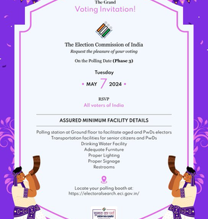 LS polls: Third phase begins across 93 constituencies in 11 states/UTs | LS polls: Third phase begins across 93 constituencies in 11 states/UTs