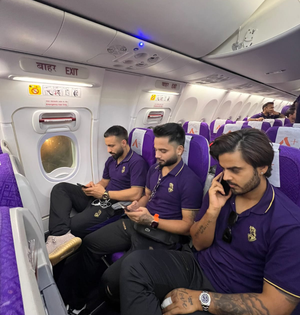 IPL 2024: KKR chartered flight diverted to Guwahati and then Varanasi due to inclement weather | IPL 2024: KKR chartered flight diverted to Guwahati and then Varanasi due to inclement weather