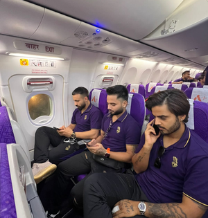 IPL 2024: KKR chartered flight diverted to Guwahati and then Varanasi due to inclement weather | IPL 2024: KKR chartered flight diverted to Guwahati and then Varanasi due to inclement weather IPL 2024: KKR chartered flight diverted to Guwahati and then Varanasi due to inclement weather | IPL 2024: KKR chartered flight diverted to Guwahati and then Varanasi due to inclement weather