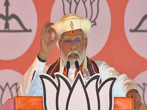 'Congress backing terrorist Ajmal Kasab', PM Modi says party's 'B Team' has become active across the border | 'Congress backing terrorist Ajmal Kasab', PM Modi says party's 'B Team' has become active across the border 'Congress backing terrorist Ajmal Kasab', PM Modi says party's 'B Team' has become active across the border | 'Congress backing terrorist Ajmal Kasab', PM Modi says party's 'B Team' has become active across the border