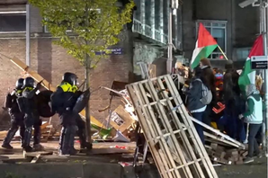 Police arrest 125 pro-Palestinian protestors at Dutch university | Police arrest 125 pro-Palestinian protestors at Dutch university