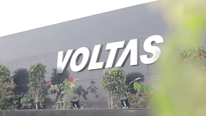 Voltas Q4 net profit dips 19 per cent, declares dividend of Rs 5.50 per share | Voltas Q4 net profit dips 19 per cent, declares dividend of Rs 5.50 per share Voltas Q4 net profit dips 19 per cent, declares dividend of Rs 5.50 per share | Voltas Q4 net profit dips 19 per cent, declares dividend of Rs 5.50 per share