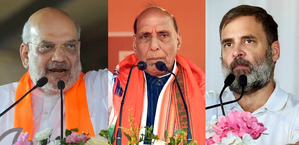 HM Amit Shah, Defence Minister Rajnath Singh, Cong's Rahul Gandhi to campaign in Telangana today | HM Amit Shah, Defence Minister Rajnath Singh, Cong's Rahul Gandhi to campaign in Telangana today