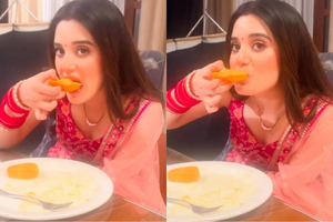 'Aangan Aapno Kaa' team beats summer heat by hosting mango party on set | 'Aangan Aapno Kaa' team beats summer heat by hosting mango party on set