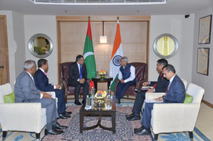In our common interest to take relations forward, EAM Jaishankar tells Maldives FM | In our common interest to take relations forward, EAM Jaishankar tells Maldives FM
