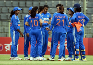 Batters, Radha and Asha star in India’s 21-run win over Bangladesh; clinch series 5-0 | Batters, Radha and Asha star in India’s 21-run win over Bangladesh; clinch series 5-0 Batters, Radha and Asha star in India’s 21-run win over Bangladesh; clinch series 5-0 | Batters, Radha and Asha star in India’s 21-run win over Bangladesh; clinch series 5-0