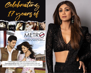 On 17th year of 'Life in a...Metro', Shilpa Shetty is all praise for Anurag Basu's 'storytelling' | On 17th year of 'Life in a...Metro', Shilpa Shetty is all praise for Anurag Basu's 'storytelling'