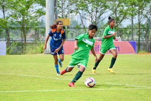 Sr. Women's football nationals: Haryana beat Manipur to top Group B, reach semis  | Sr. Women's football nationals: Haryana beat Manipur to top Group B, reach semis 