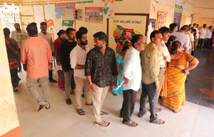 Both YSRCP, NDA exude confidence after heavy voter turnout in Andhra Pradesh | Both YSRCP, NDA exude confidence after heavy voter turnout in Andhra Pradesh