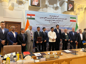 India signs 10-year pact to operate Chabahar Port in Iran | India signs 10-year pact to operate Chabahar Port in Iran