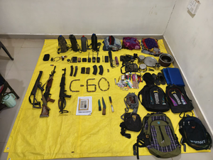 Three dreaded Maoists with Rs 22 lakh bounty killed in Gadchiroli encounter | Three dreaded Maoists with Rs 22 lakh bounty killed in Gadchiroli encounter Three dreaded Maoists with Rs 22 lakh bounty killed in Gadchiroli encounter | Three dreaded Maoists with Rs 22 lakh bounty killed in Gadchiroli encounter